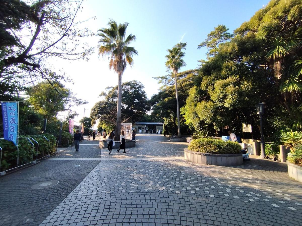江の島の頂上から海を眺める一棟ヴィラ 一組限定貸切 The Enoshima Villa Ao Fujisawa Exterior foto